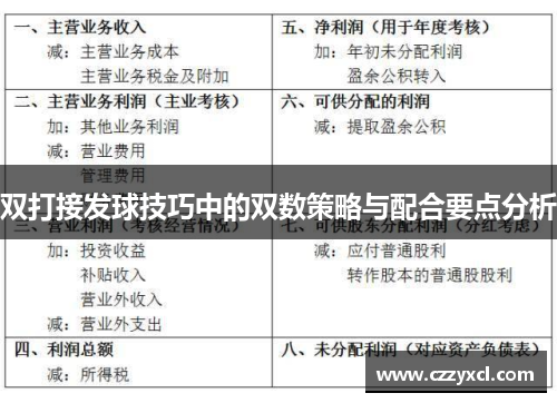 双打接发球技巧中的双数策略与配合要点分析